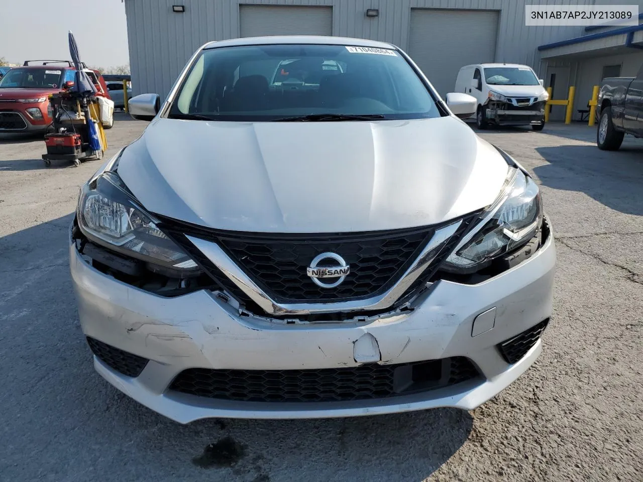 2018 Nissan Sentra S VIN: 3N1AB7AP2JY213089 Lot: 71040864