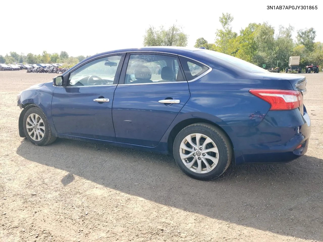 2018 Nissan Sentra S VIN: 3N1AB7AP0JY301865 Lot: 71077104