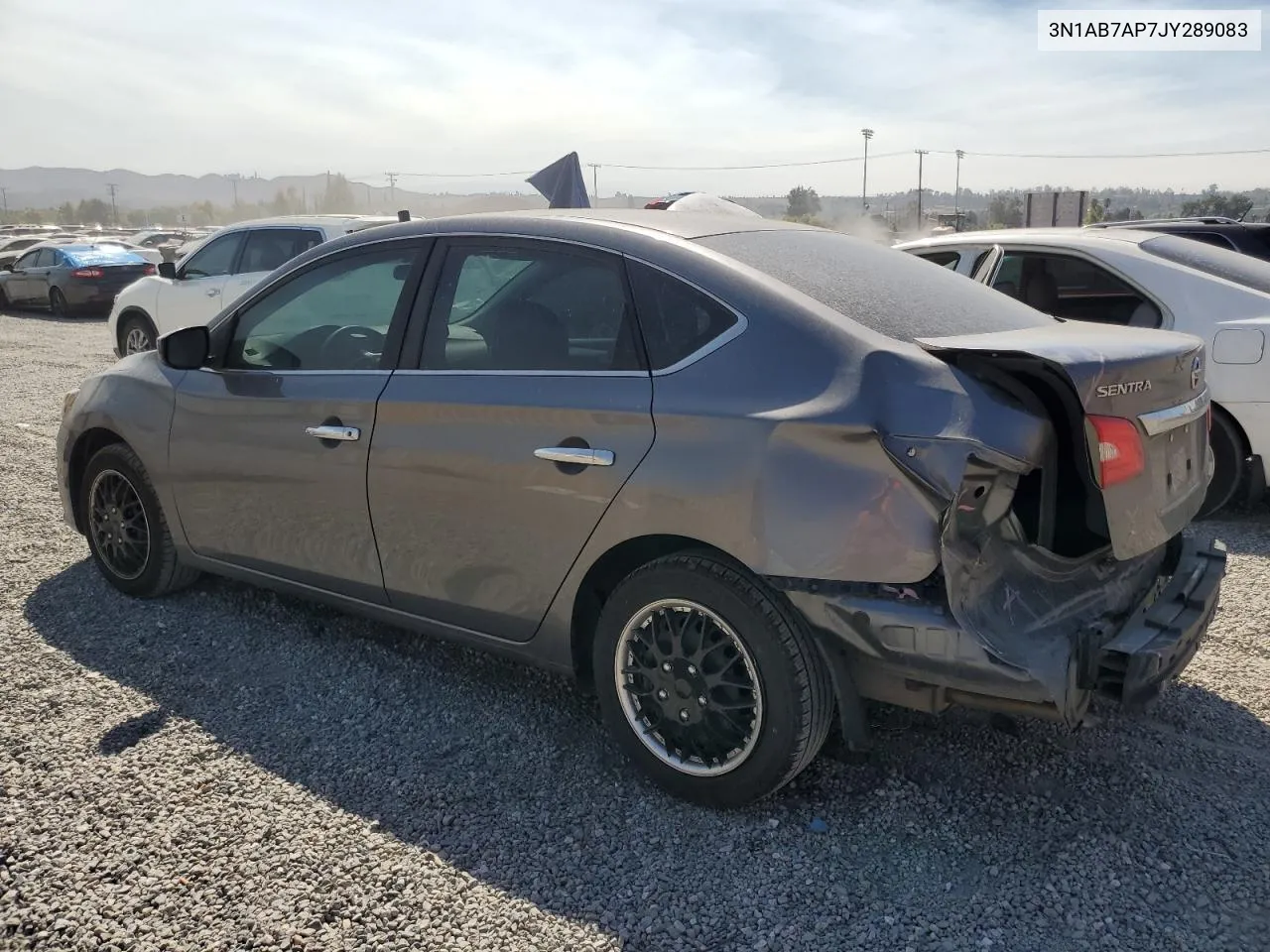 2018 Nissan Sentra S VIN: 3N1AB7AP7JY289083 Lot: 71106604