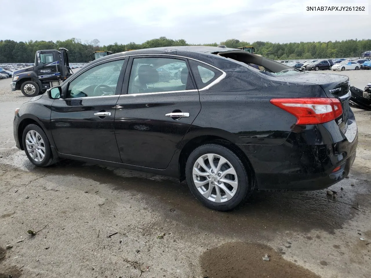 2018 Nissan Sentra S VIN: 3N1AB7APXJY261262 Lot: 71309554