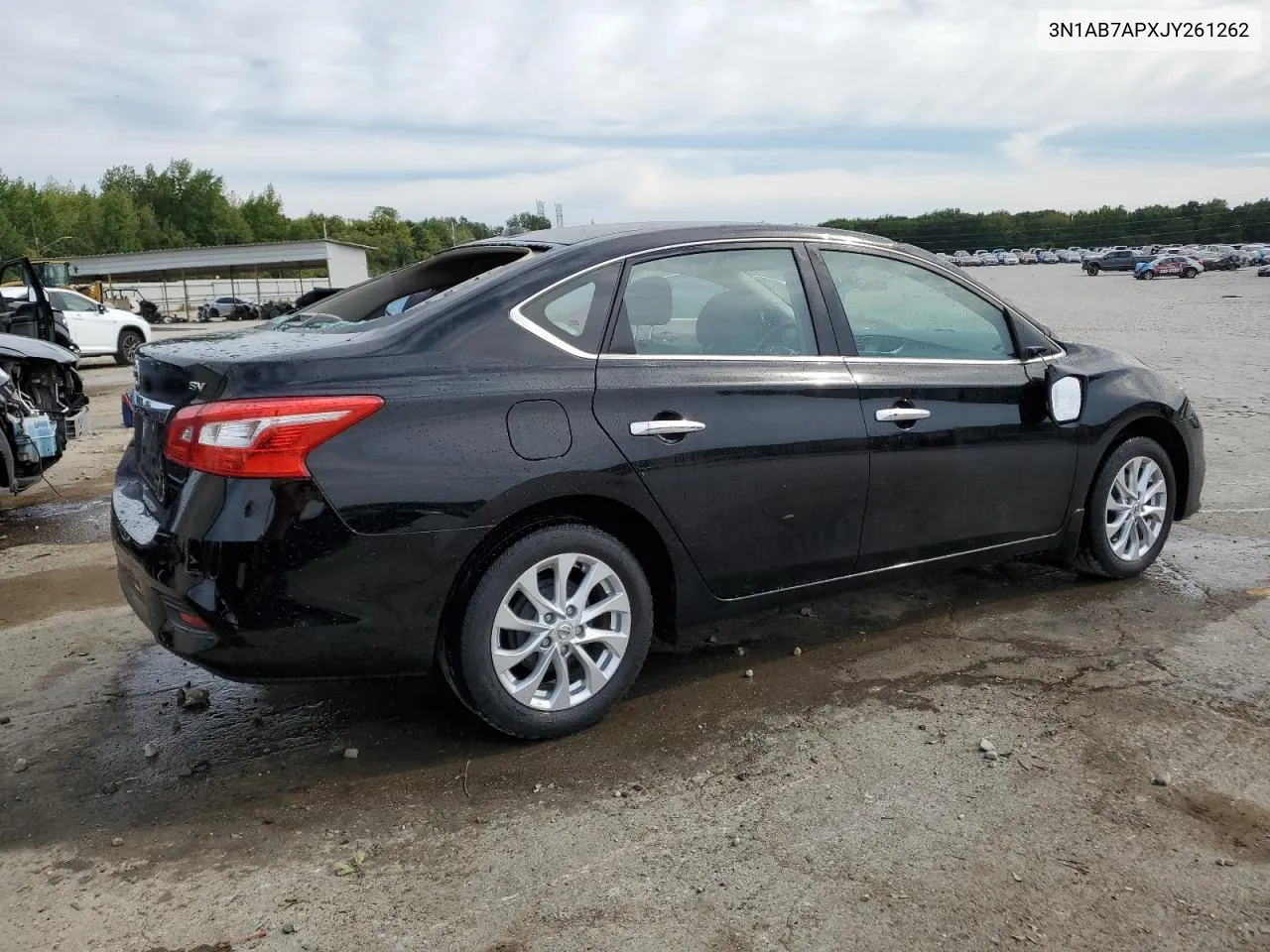 2018 Nissan Sentra S VIN: 3N1AB7APXJY261262 Lot: 71309554