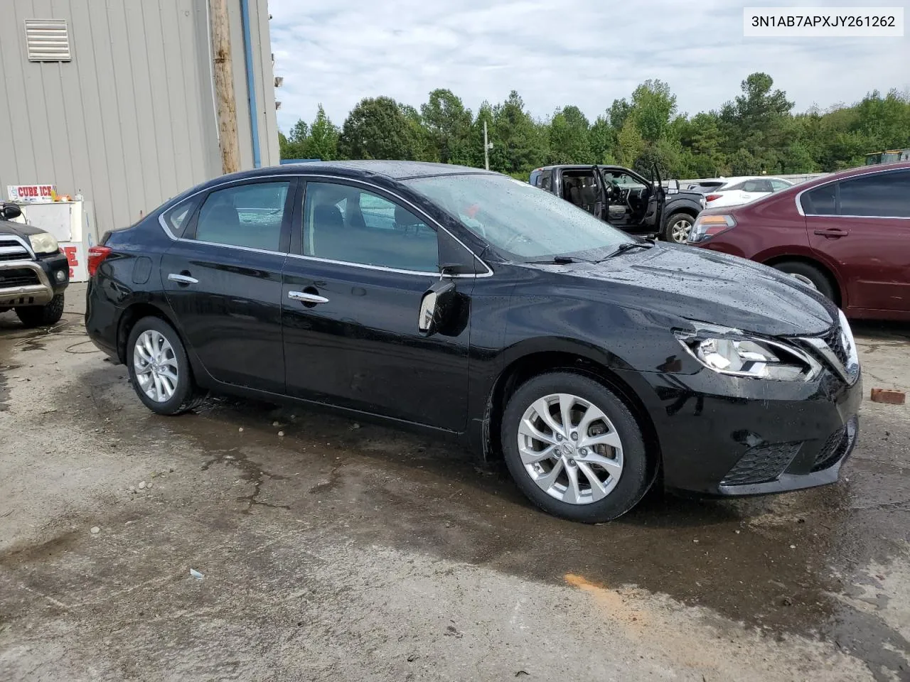 2018 Nissan Sentra S VIN: 3N1AB7APXJY261262 Lot: 71309554