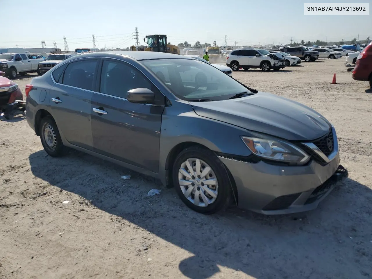 2018 Nissan Sentra S VIN: 3N1AB7AP4JY213692 Lot: 71312864