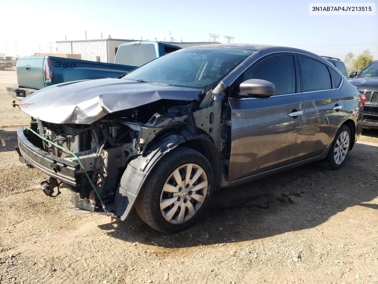 2018 Nissan Sentra S VIN: 3N1AB7AP4JY213515 Lot: 71370064