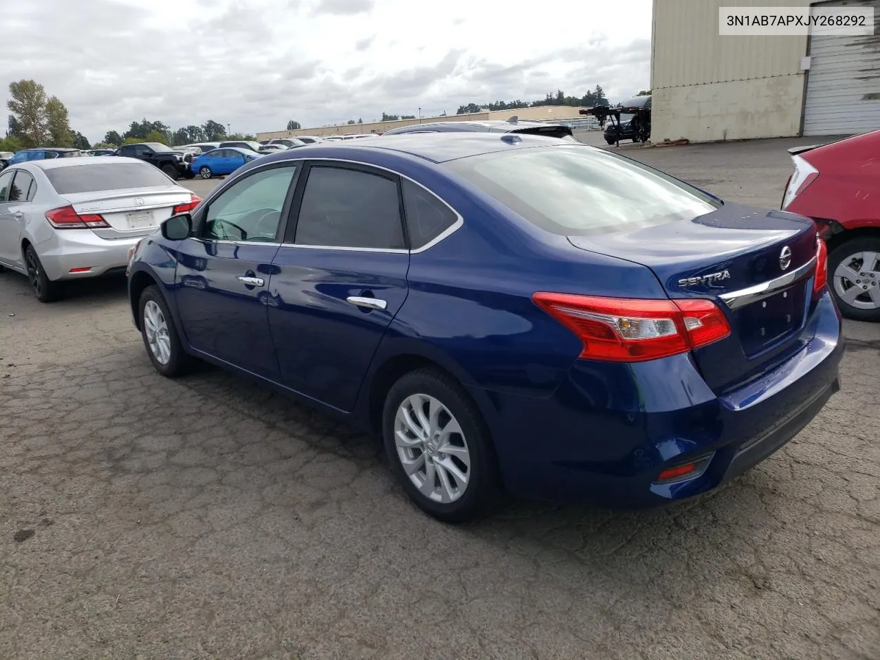 2018 Nissan Sentra S VIN: 3N1AB7APXJY268292 Lot: 71461794