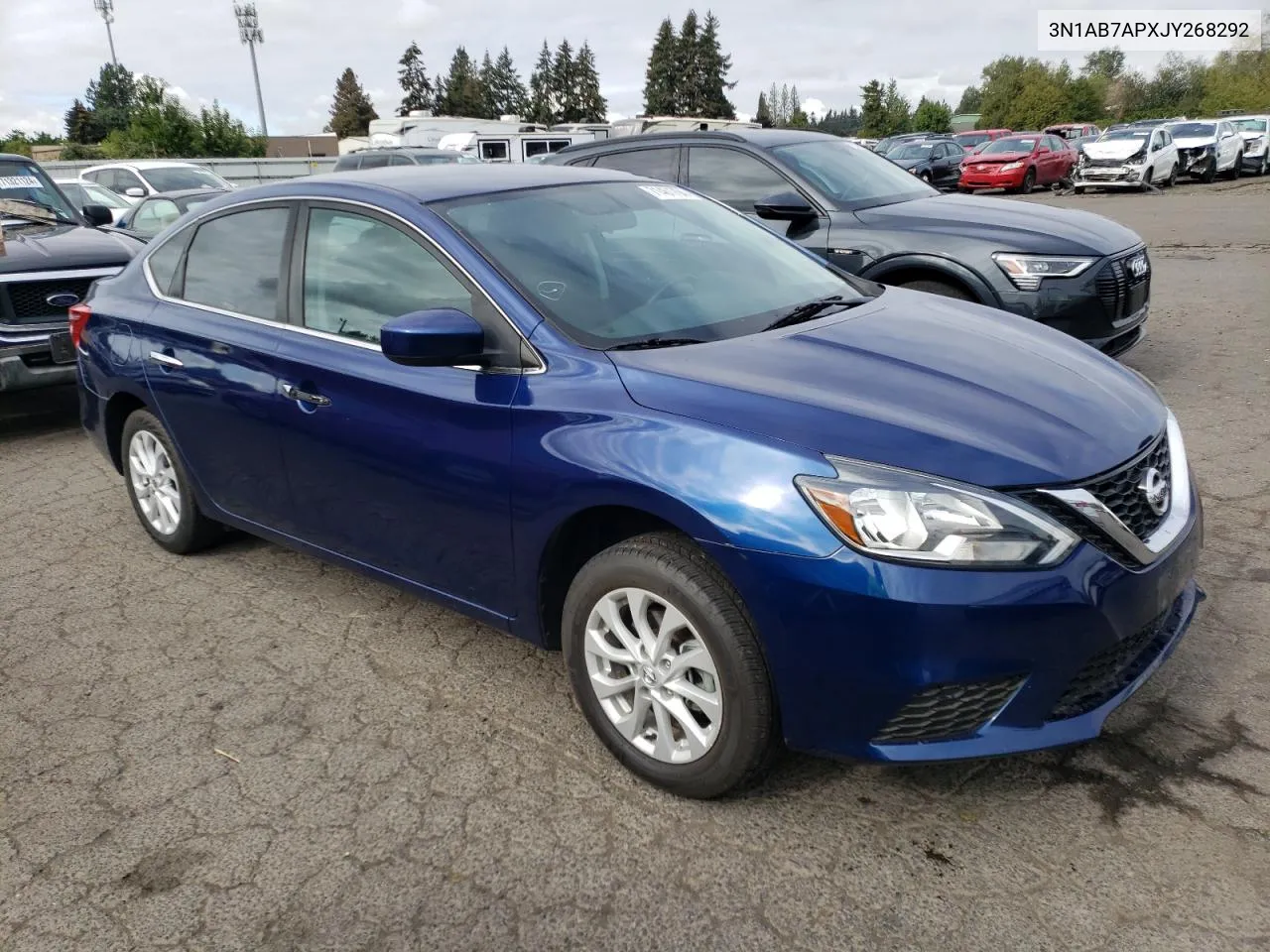 2018 Nissan Sentra S VIN: 3N1AB7APXJY268292 Lot: 71461794