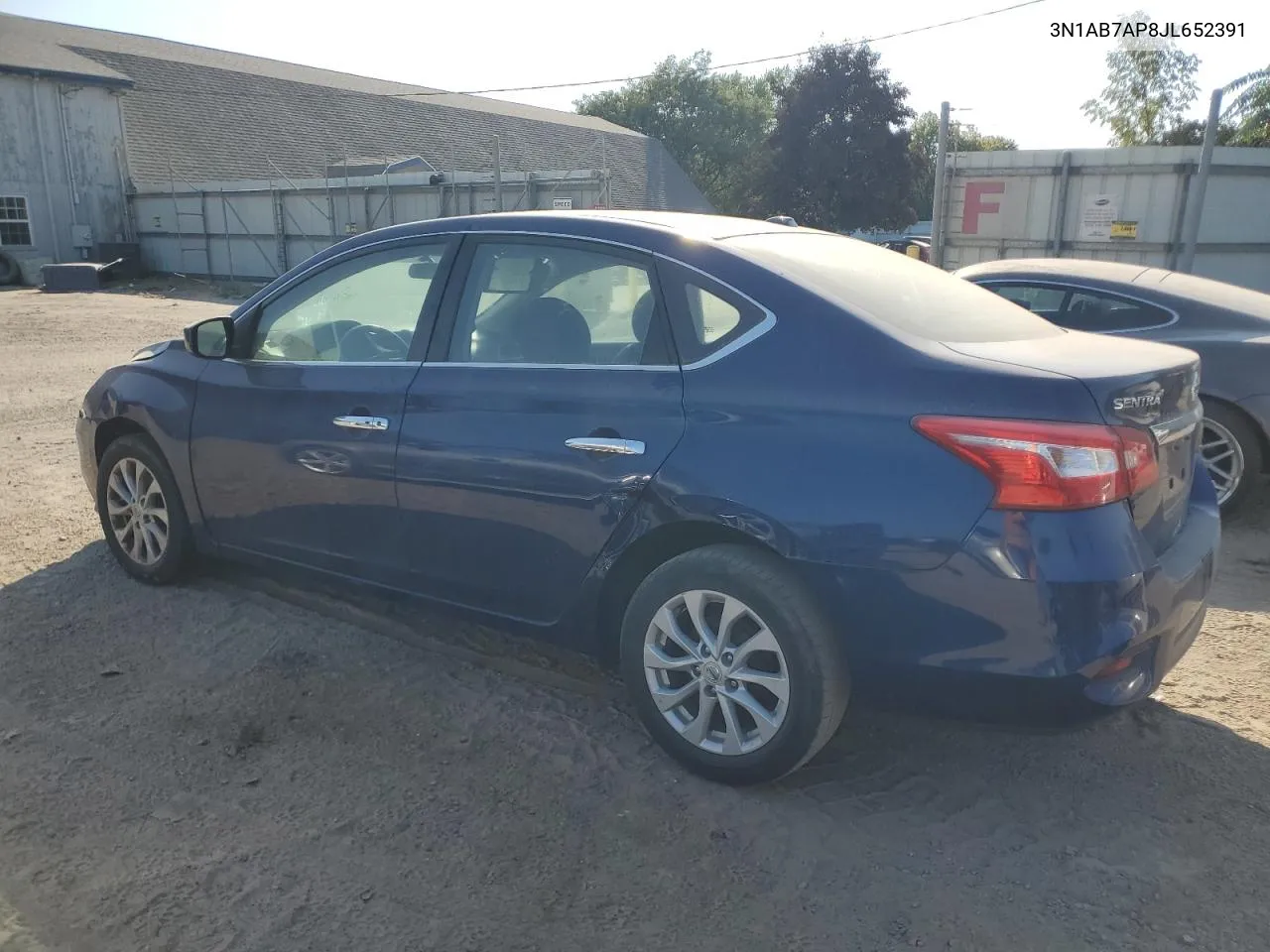 2018 Nissan Sentra S VIN: 3N1AB7AP8JL652391 Lot: 71463114