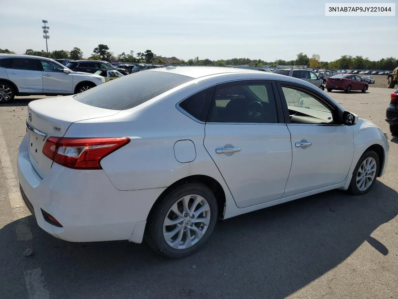 2018 Nissan Sentra S VIN: 3N1AB7AP9JY221044 Lot: 71528074