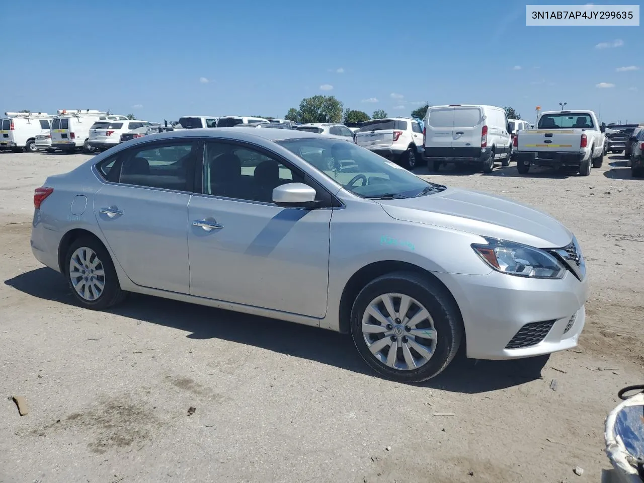 2018 Nissan Sentra S VIN: 3N1AB7AP4JY299635 Lot: 71531174