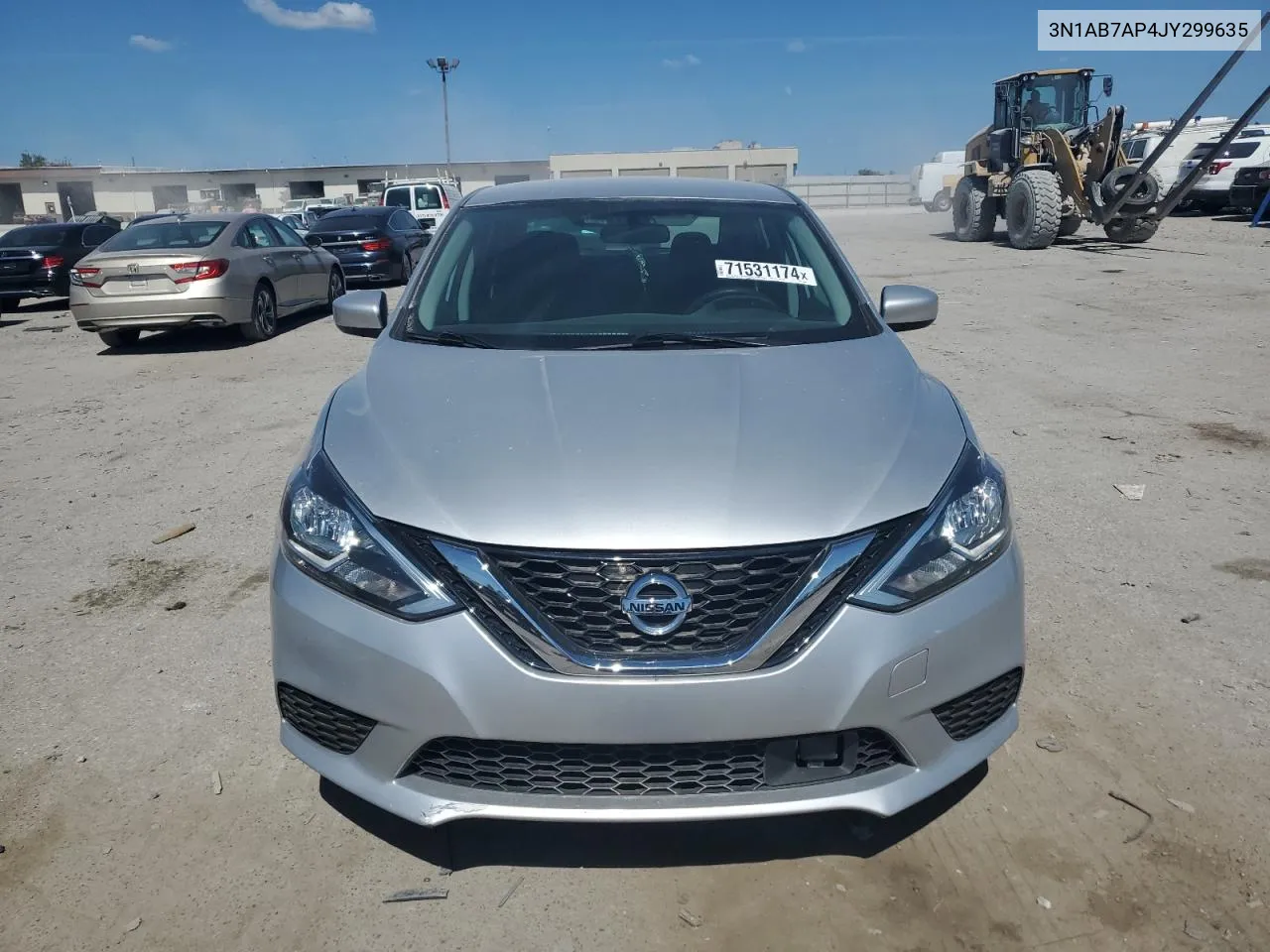 2018 Nissan Sentra S VIN: 3N1AB7AP4JY299635 Lot: 71531174