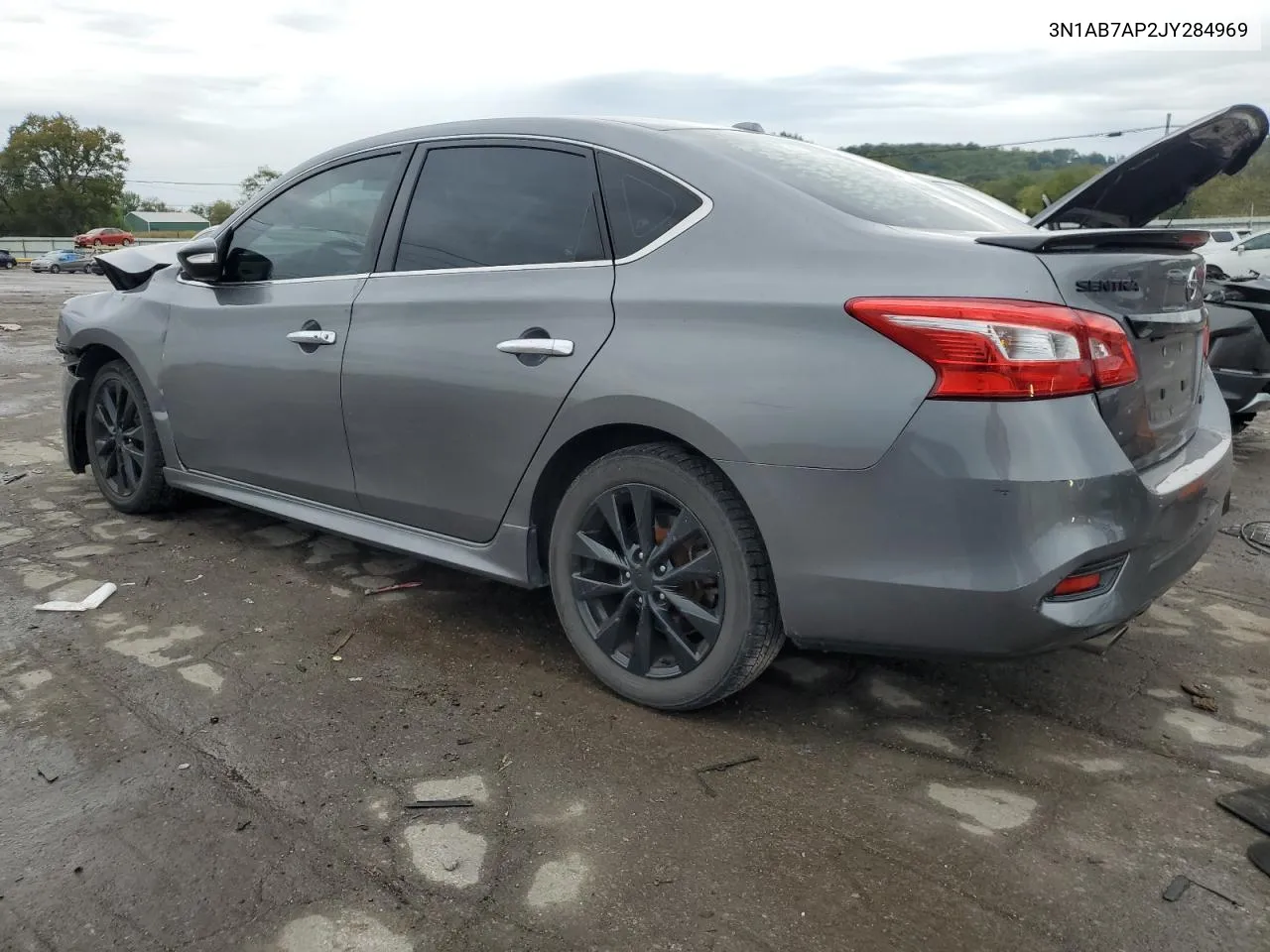 2018 Nissan Sentra S VIN: 3N1AB7AP2JY284969 Lot: 71555804