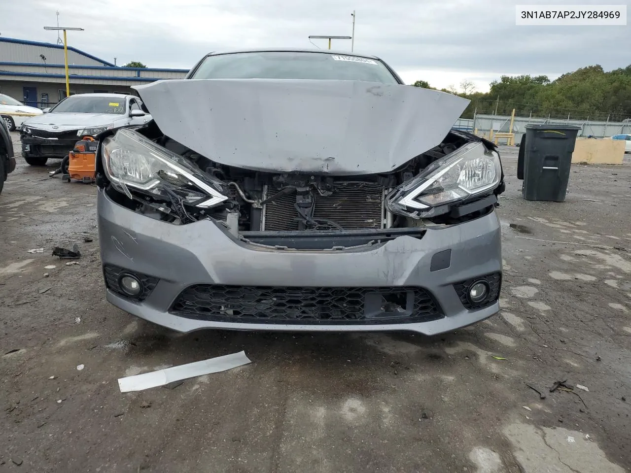 2018 Nissan Sentra S VIN: 3N1AB7AP2JY284969 Lot: 71555804