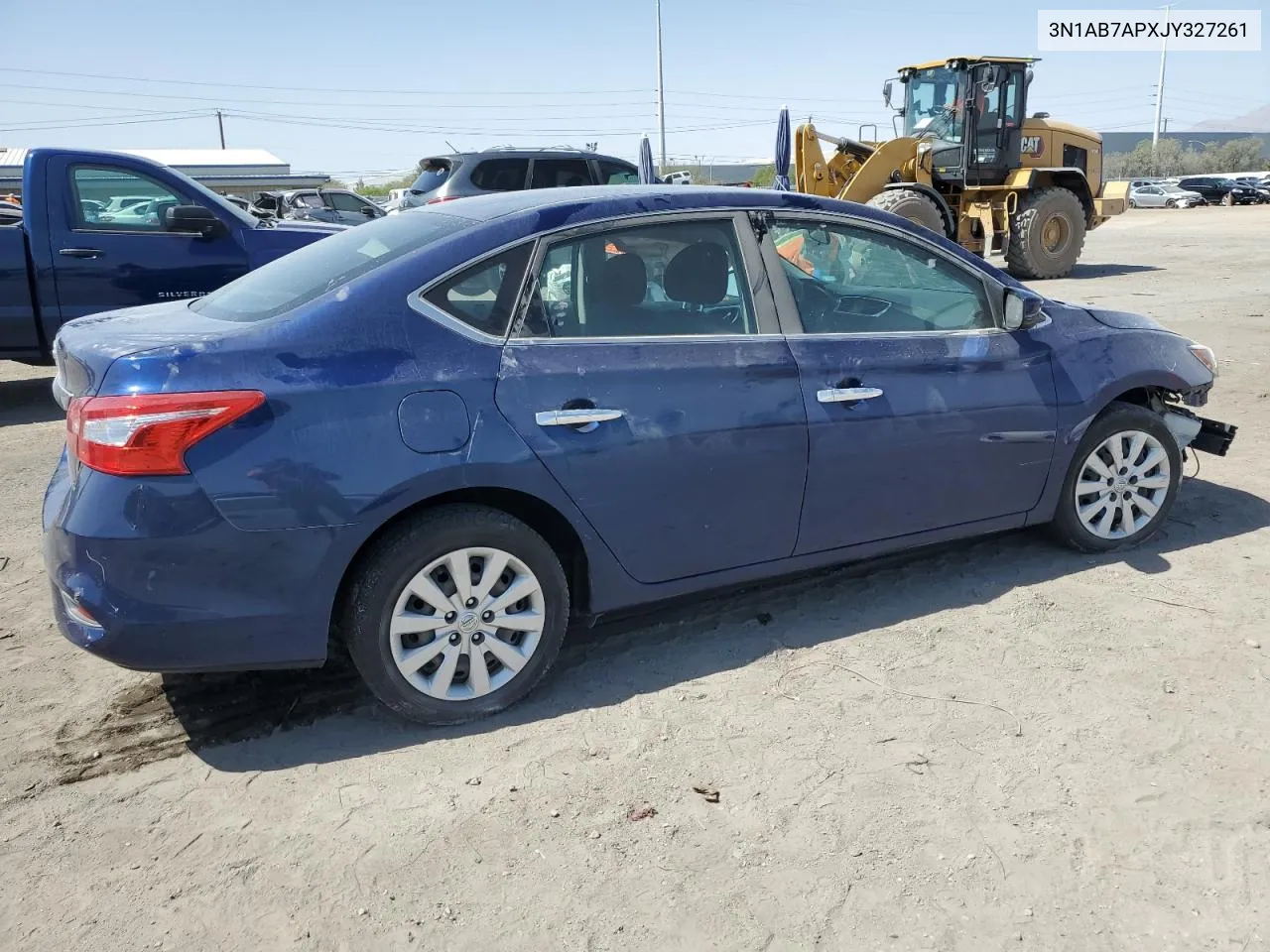 2018 Nissan Sentra S VIN: 3N1AB7APXJY327261 Lot: 71586254