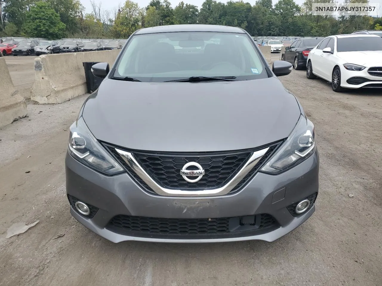 2018 Nissan Sentra S VIN: 3N1AB7AP6JY317357 Lot: 71654444