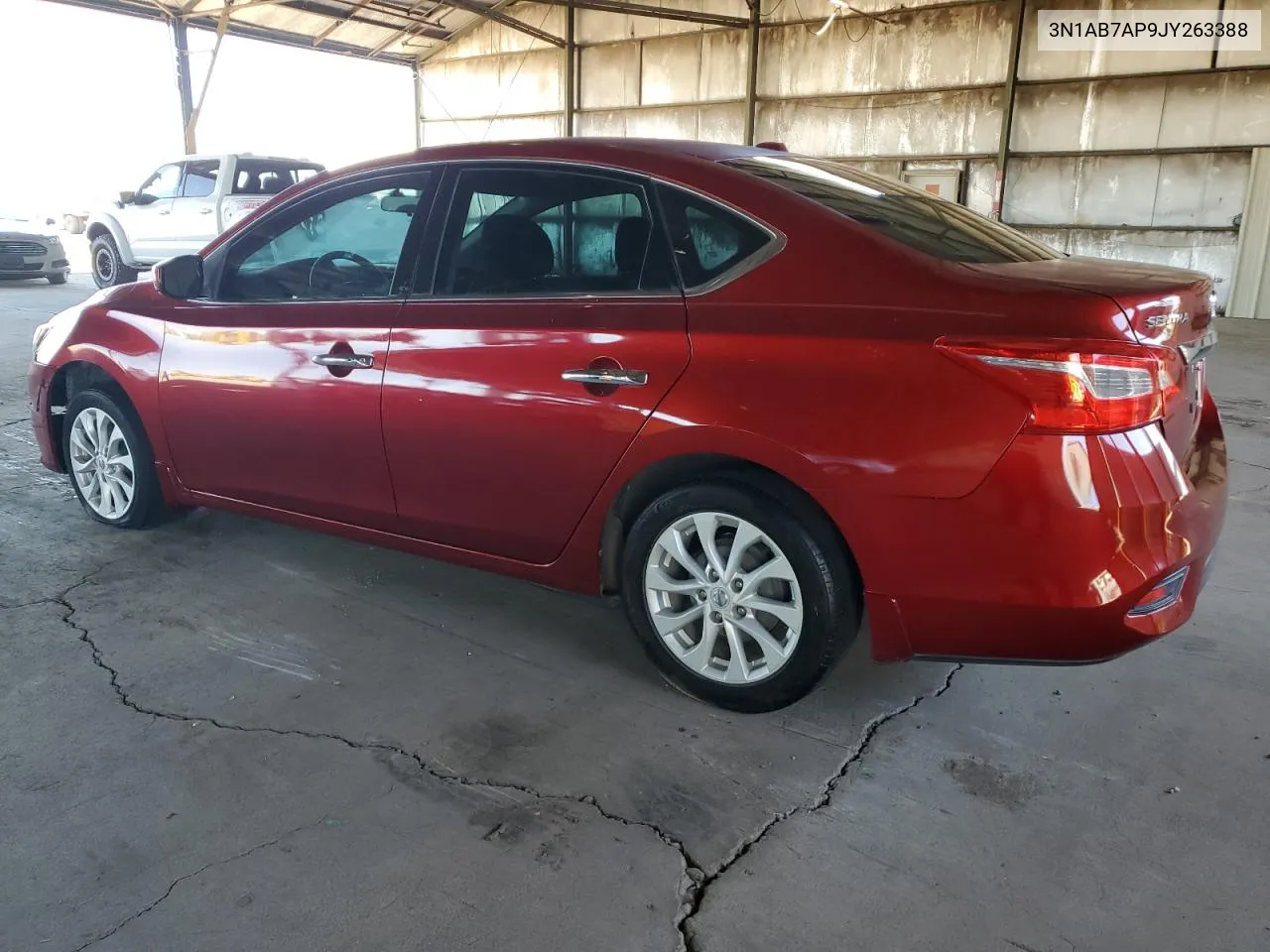 2018 Nissan Sentra S VIN: 3N1AB7AP9JY263388 Lot: 71669814