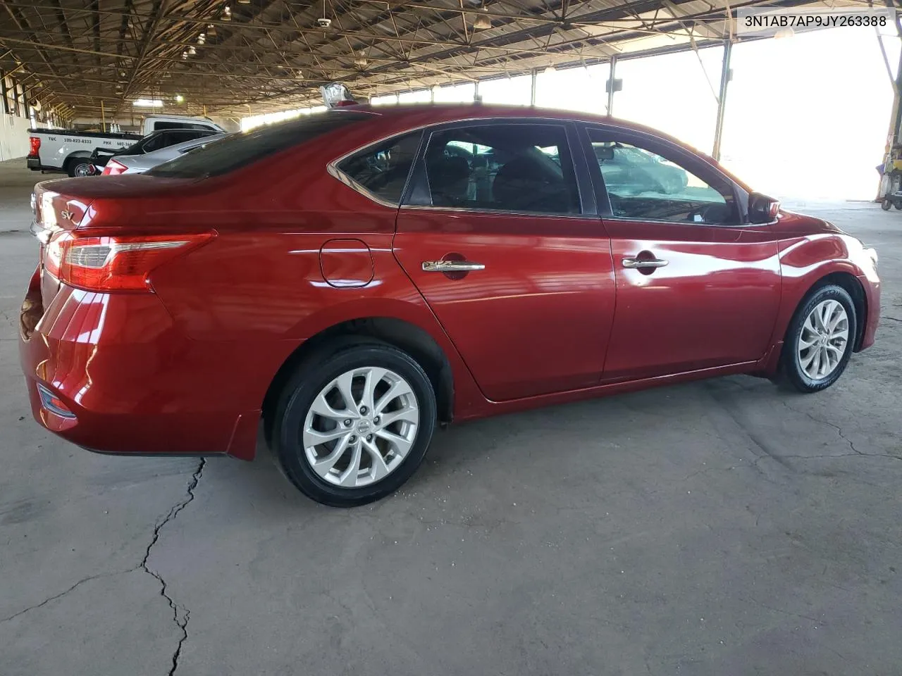 2018 Nissan Sentra S VIN: 3N1AB7AP9JY263388 Lot: 71669814