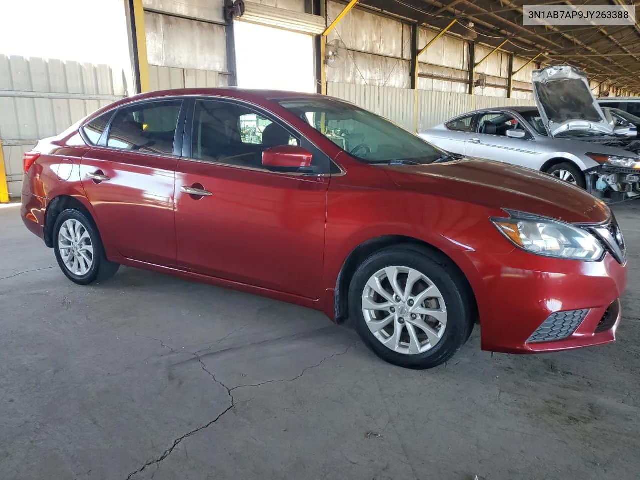 2018 Nissan Sentra S VIN: 3N1AB7AP9JY263388 Lot: 71669814