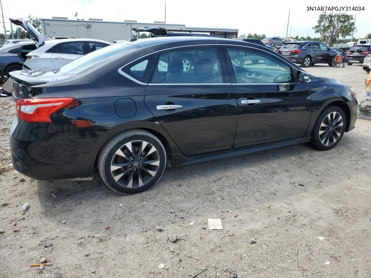 2018 Nissan Sentra S VIN: 3N1AB7AP0JY314034 Lot: 71830044