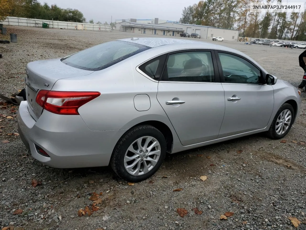 2018 Nissan Sentra S VIN: 3N1AB7AP3JY244917 Lot: 71956994