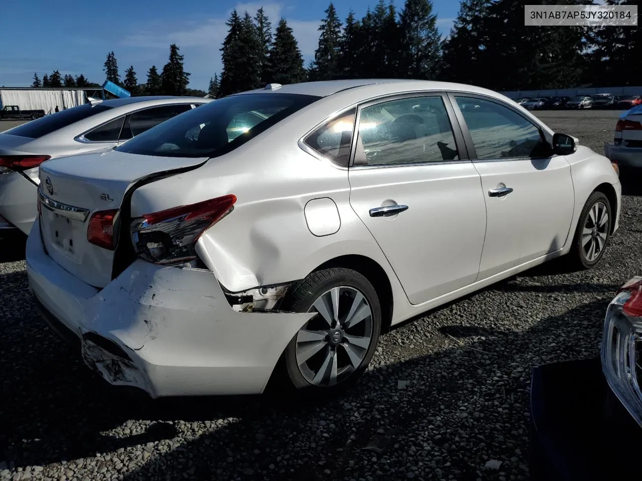 3N1AB7AP5JY320184 2018 Nissan Sentra S