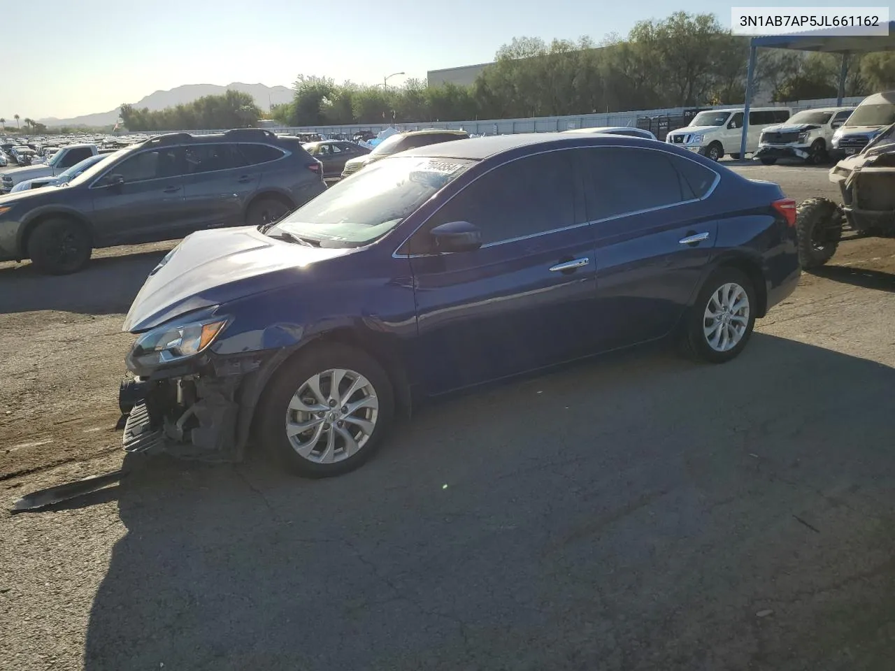 2018 Nissan Sentra S VIN: 3N1AB7AP5JL661162 Lot: 72044554