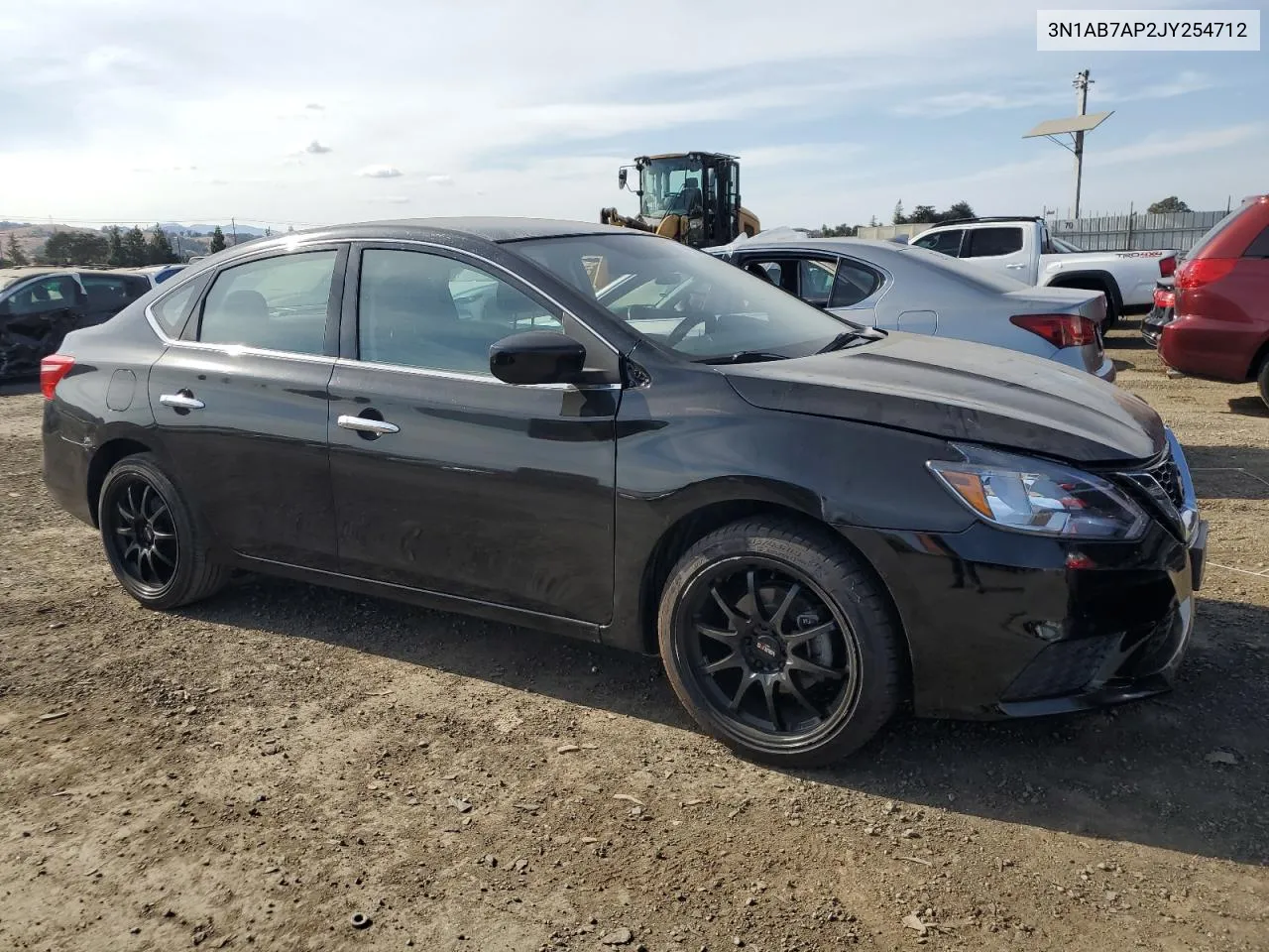 2018 Nissan Sentra S VIN: 3N1AB7AP2JY254712 Lot: 72217734