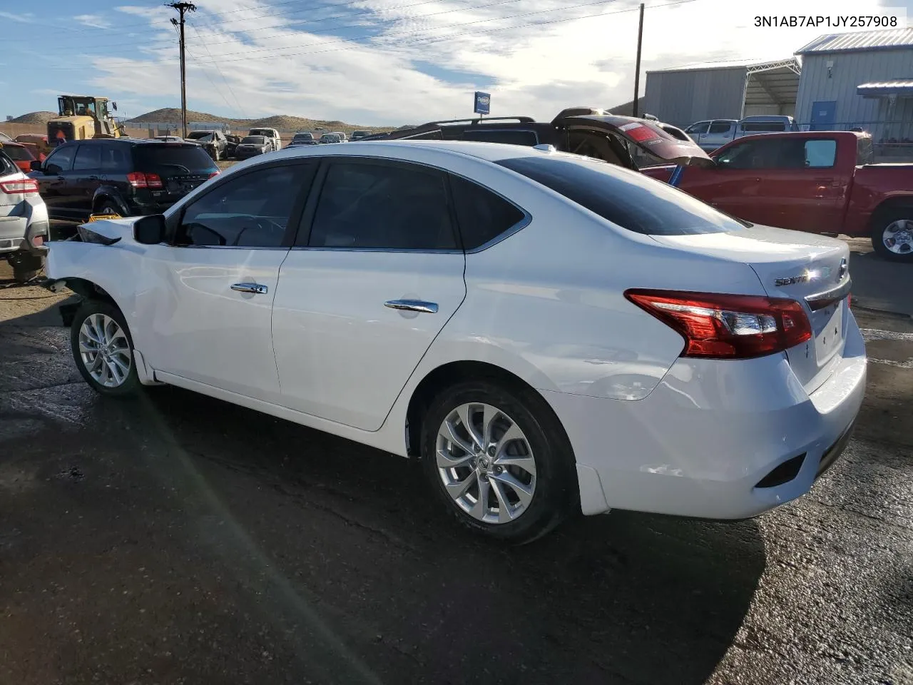 2018 Nissan Sentra S VIN: 3N1AB7AP1JY257908 Lot: 72264054