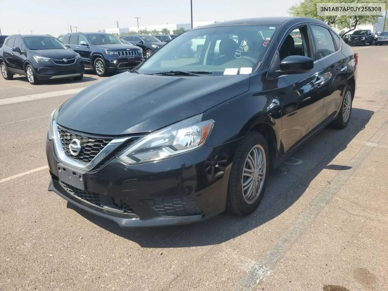 2018 Nissan Sentra S VIN: 3N1AB7AP0JY255308 Lot: 72289064