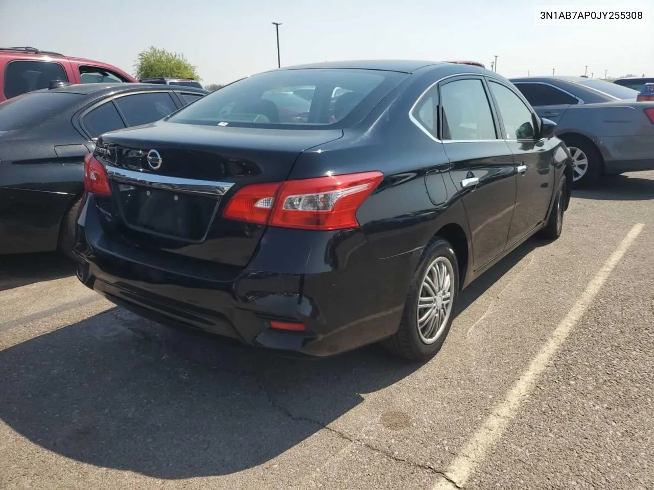 3N1AB7AP0JY255308 2018 Nissan Sentra S