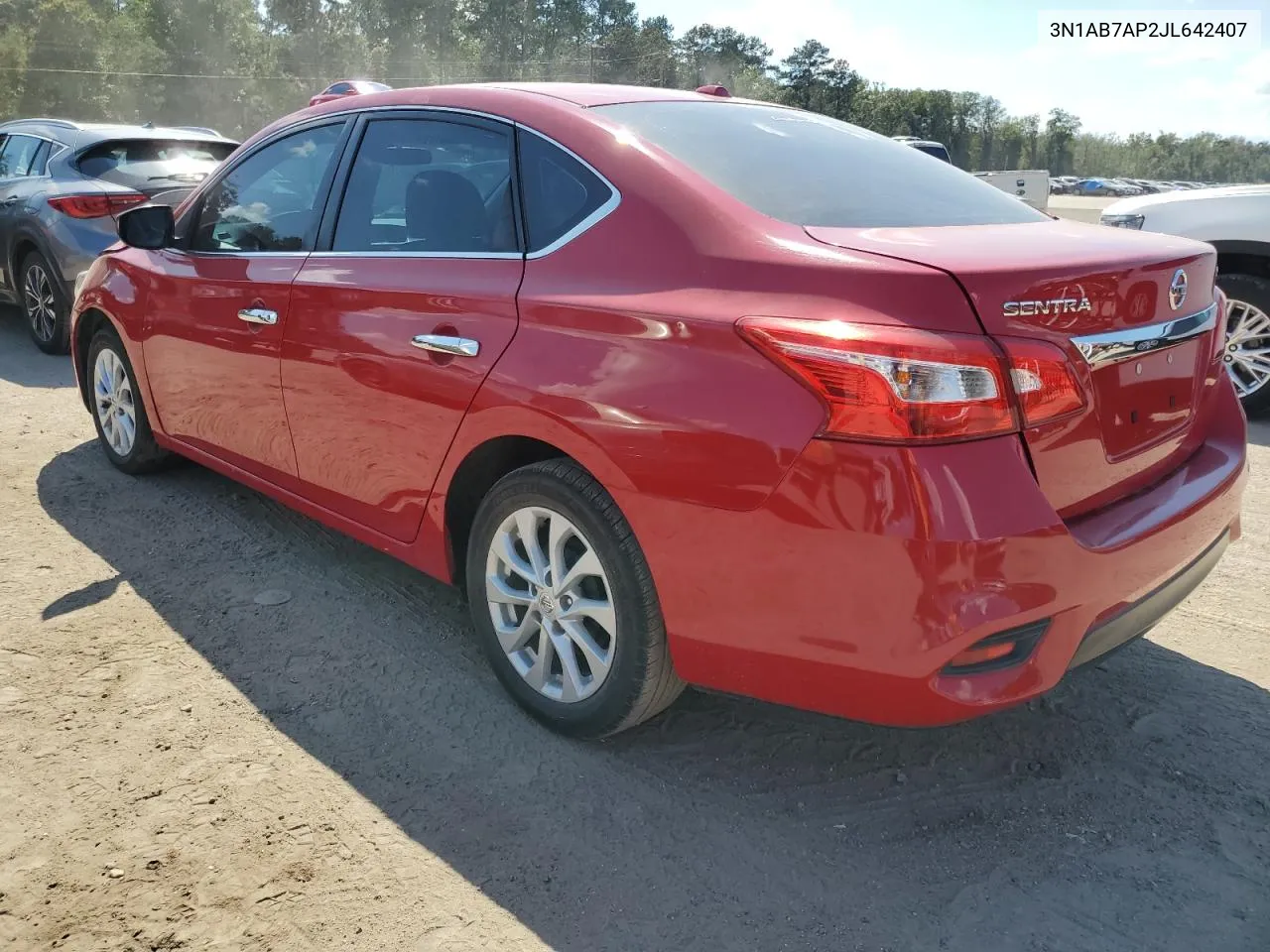 3N1AB7AP2JL642407 2018 Nissan Sentra S