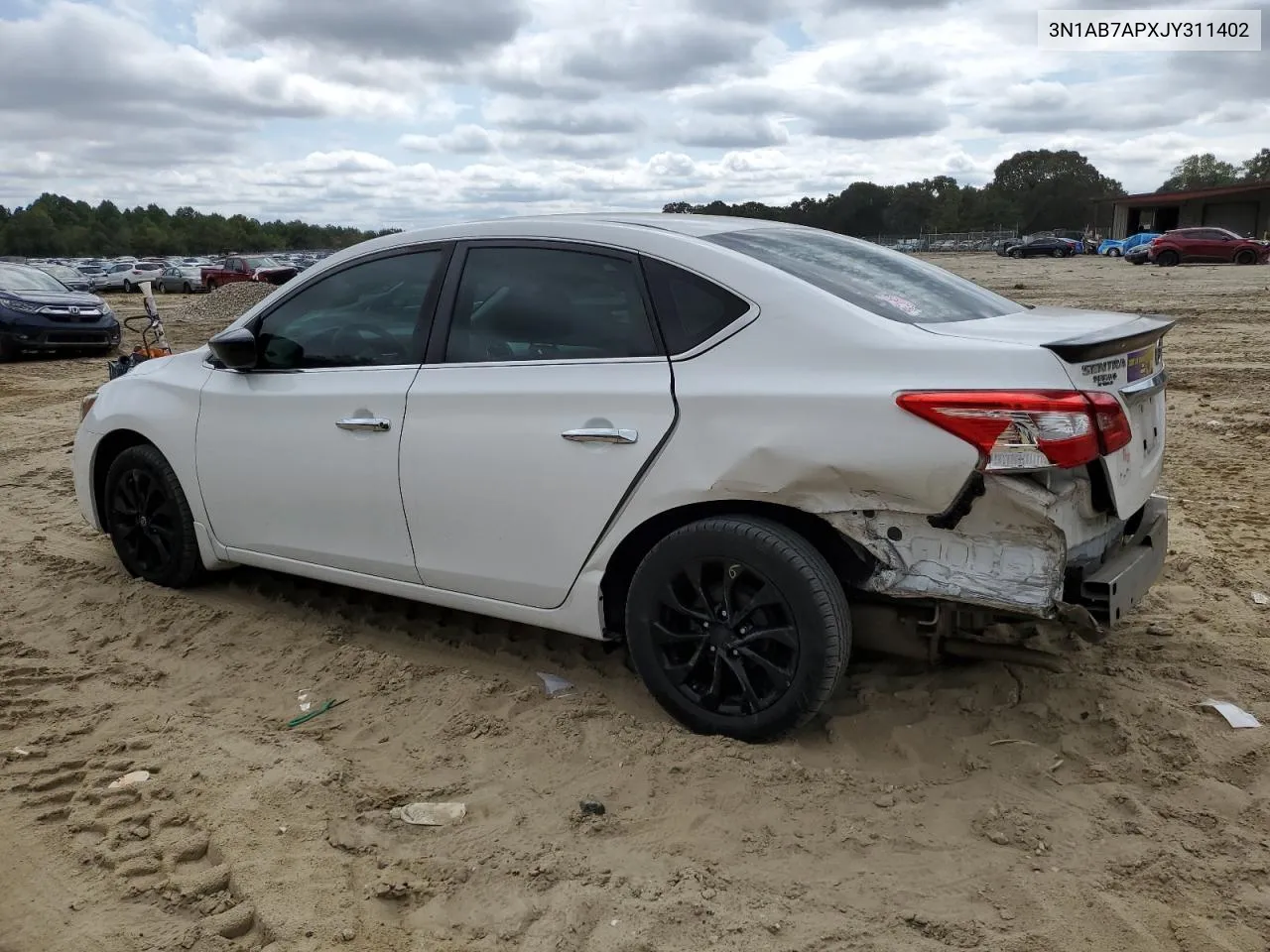 3N1AB7APXJY311402 2018 Nissan Sentra S