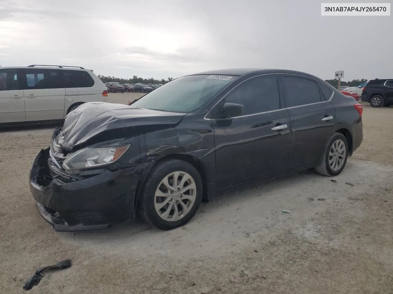 2018 Nissan Sentra S VIN: 3N1AB7AP4JY265470 Lot: 72862804