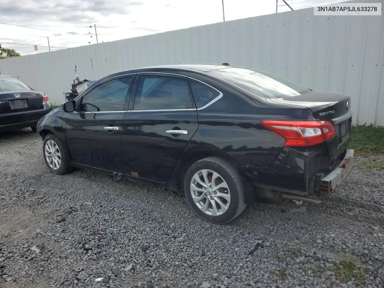 2018 Nissan Sentra S VIN: 3N1AB7AP5JL633278 Lot: 72921594