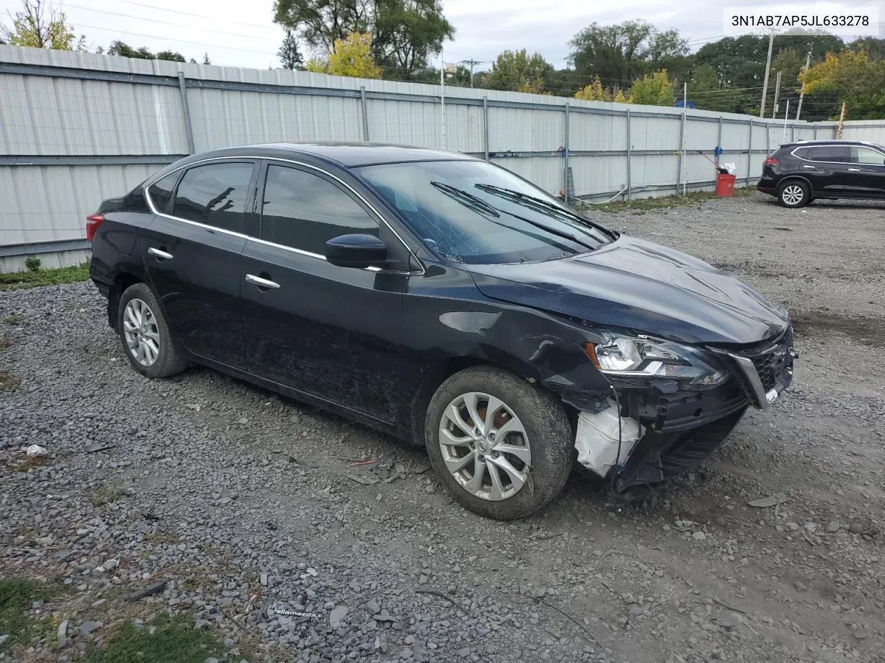 3N1AB7AP5JL633278 2018 Nissan Sentra S