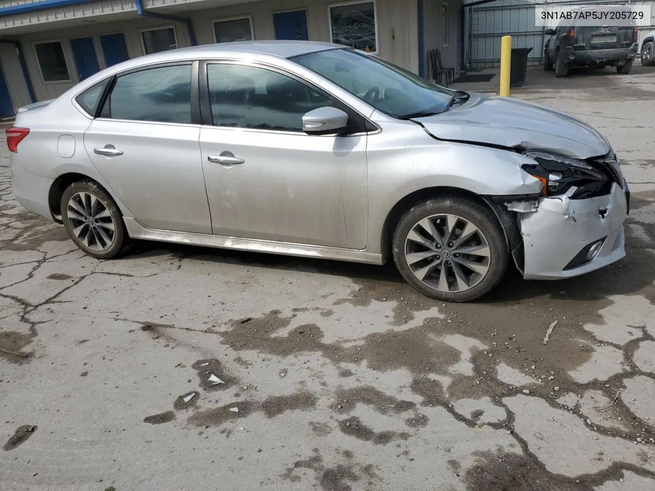 2018 Nissan Sentra S VIN: 3N1AB7AP5JY205729 Lot: 72929294