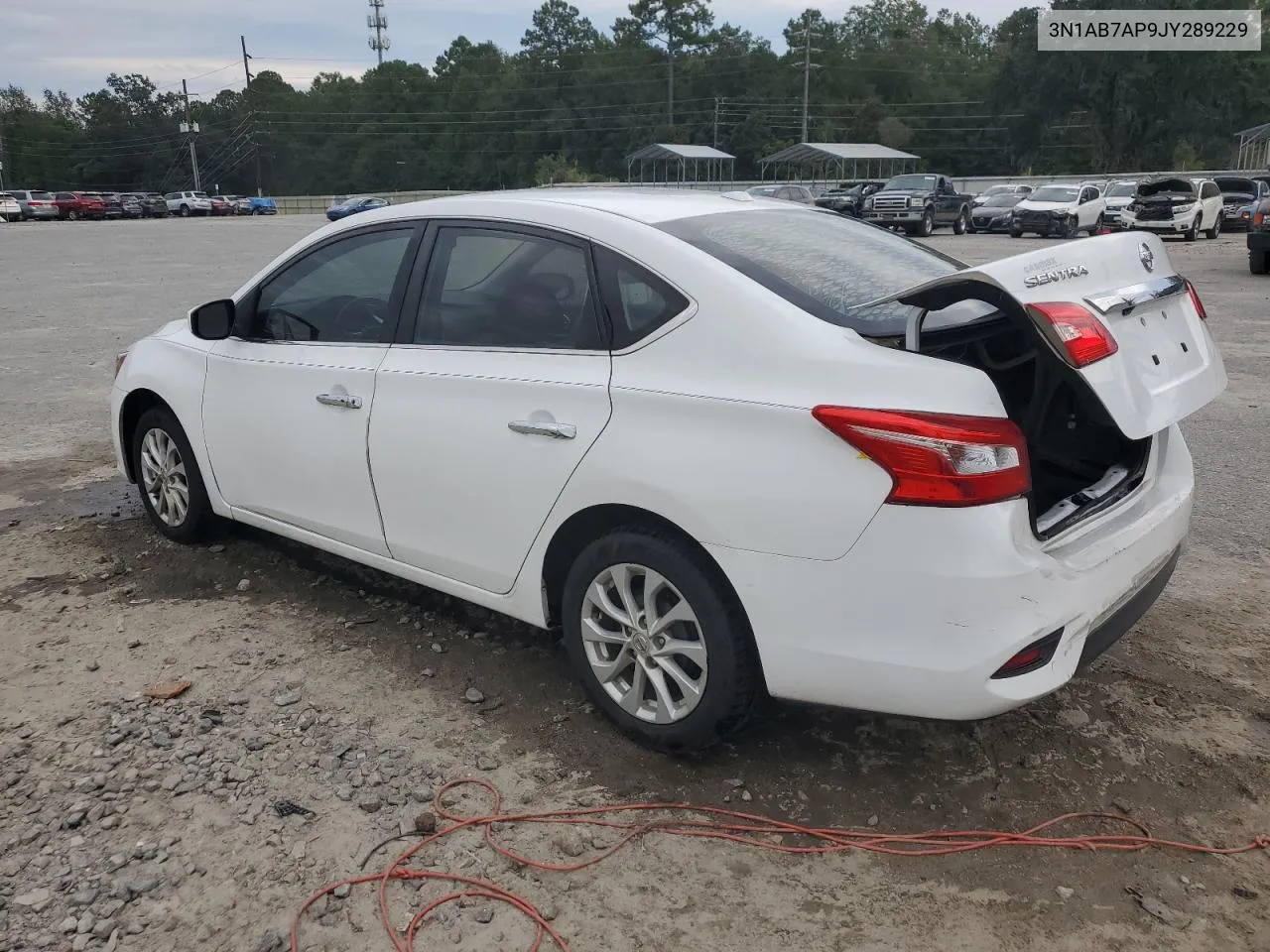 2018 Nissan Sentra S VIN: 3N1AB7AP9JY289229 Lot: 72987084