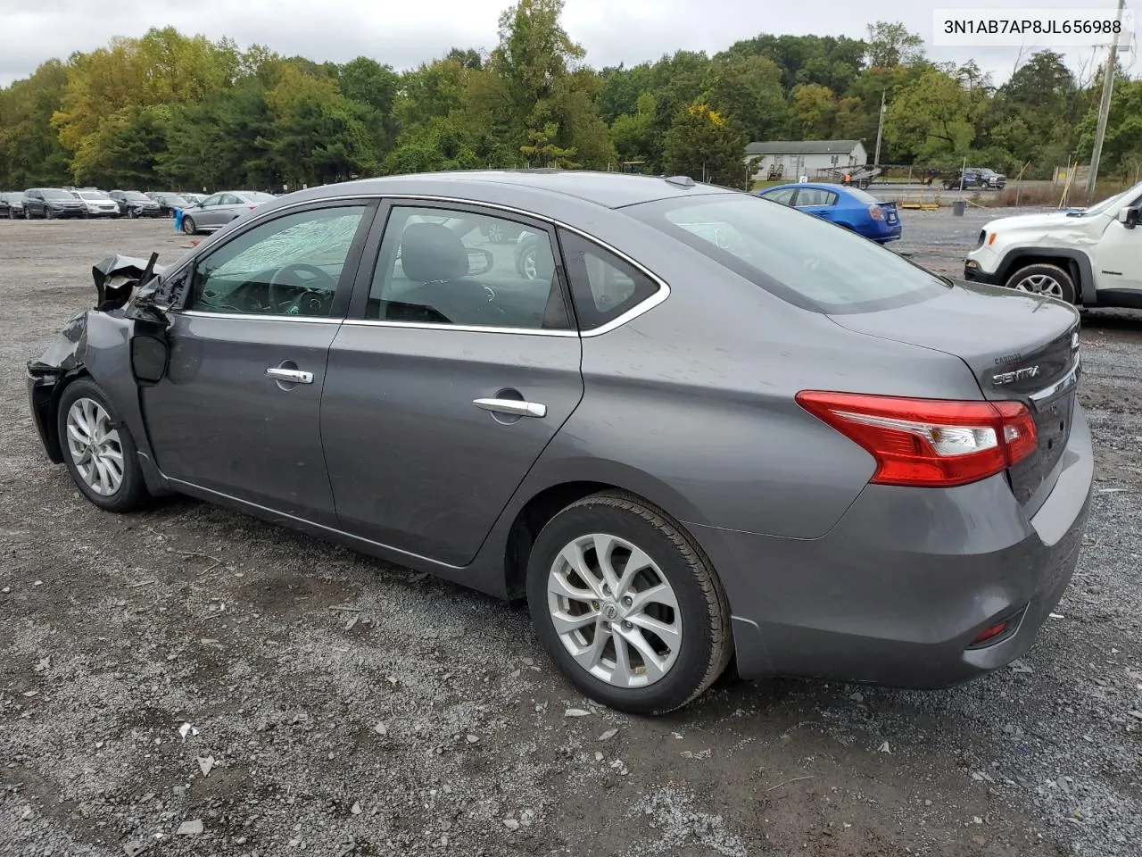 2018 Nissan Sentra S VIN: 3N1AB7AP8JL656988 Lot: 72990034