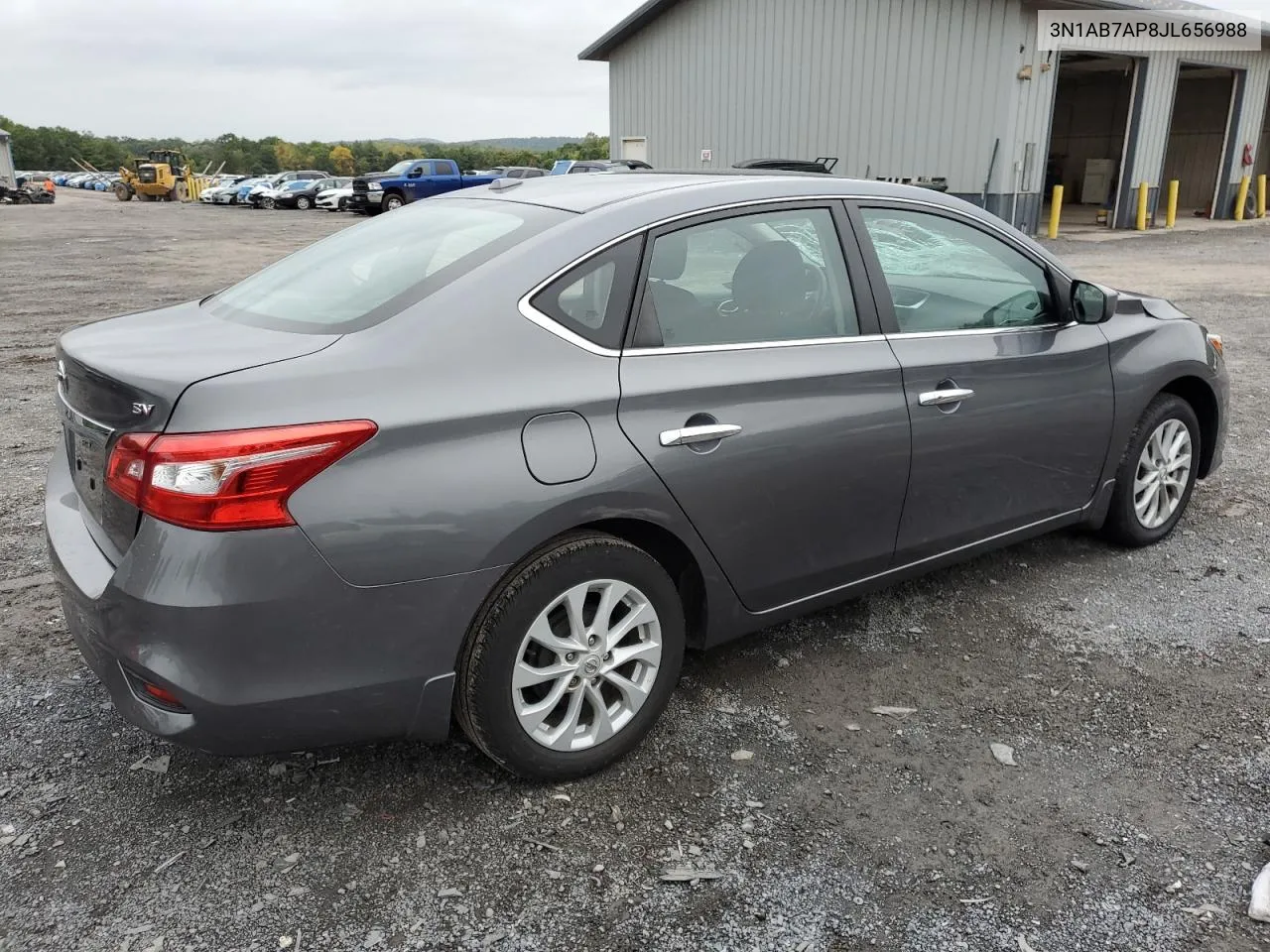 2018 Nissan Sentra S VIN: 3N1AB7AP8JL656988 Lot: 72990034