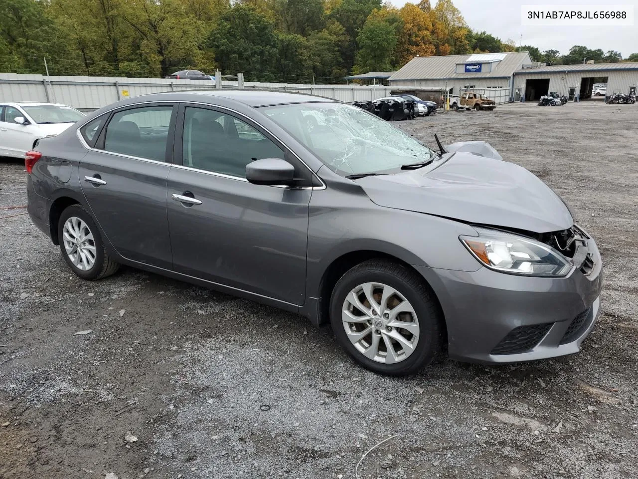 2018 Nissan Sentra S VIN: 3N1AB7AP8JL656988 Lot: 72990034