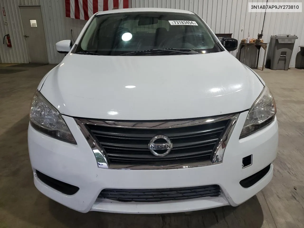 3N1AB7AP9JY273810 2018 Nissan Sentra S