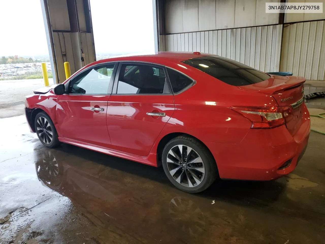 2018 Nissan Sentra S VIN: 3N1AB7AP8JY279758 Lot: 73201884