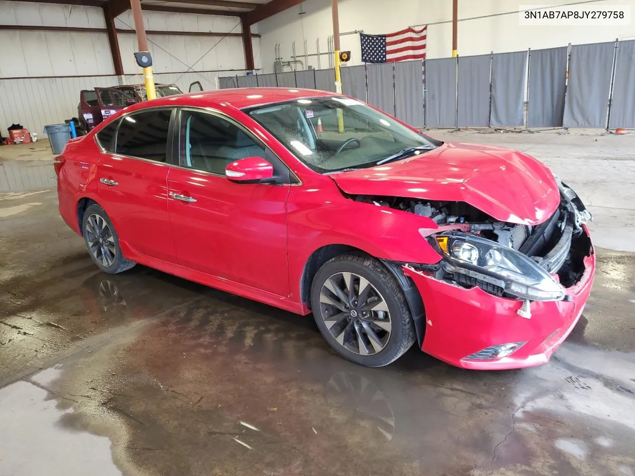 2018 Nissan Sentra S VIN: 3N1AB7AP8JY279758 Lot: 73201884