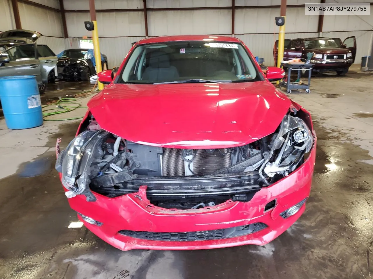 2018 Nissan Sentra S VIN: 3N1AB7AP8JY279758 Lot: 73201884