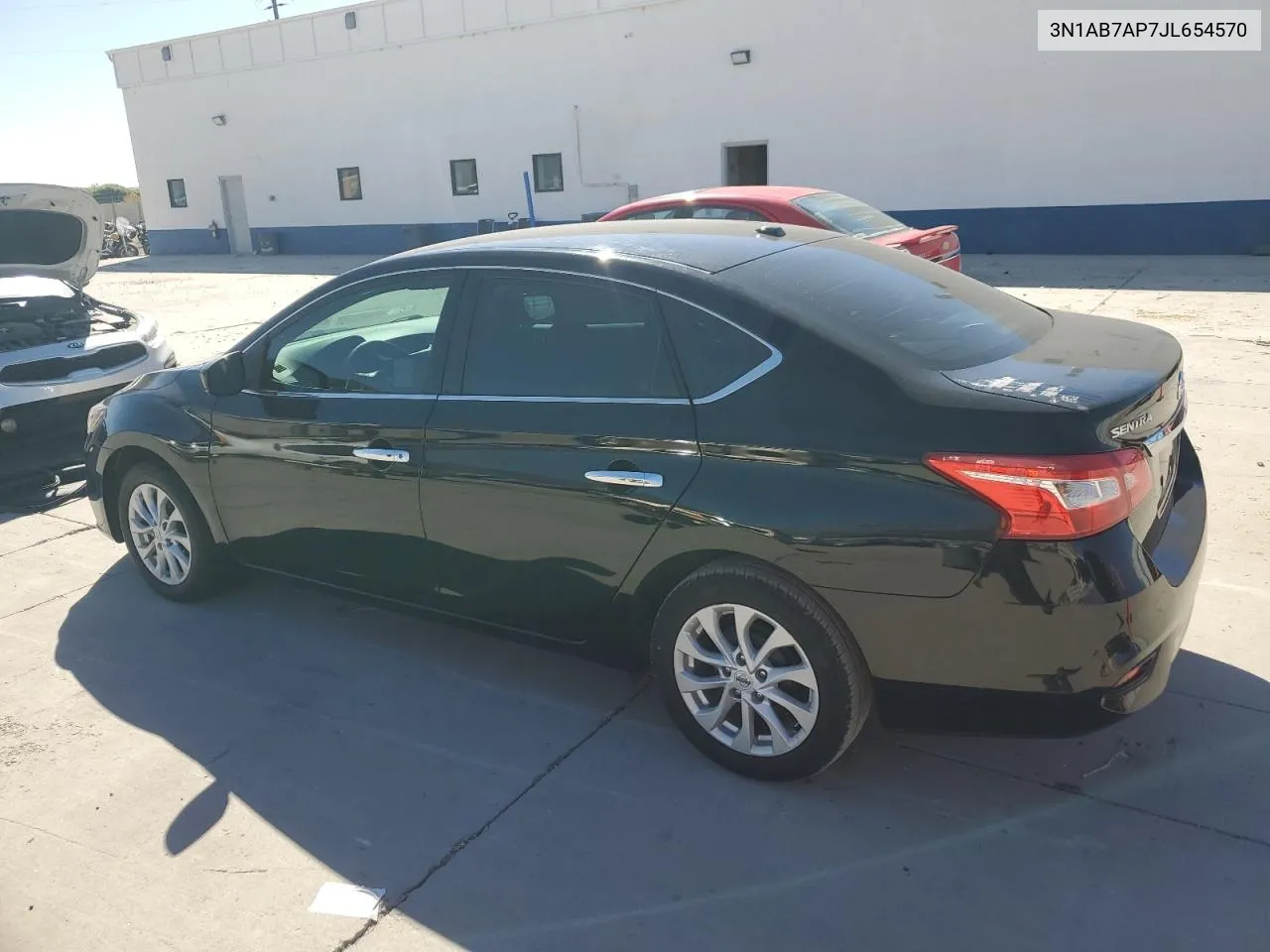 2018 Nissan Sentra S VIN: 3N1AB7AP7JL654570 Lot: 73238114