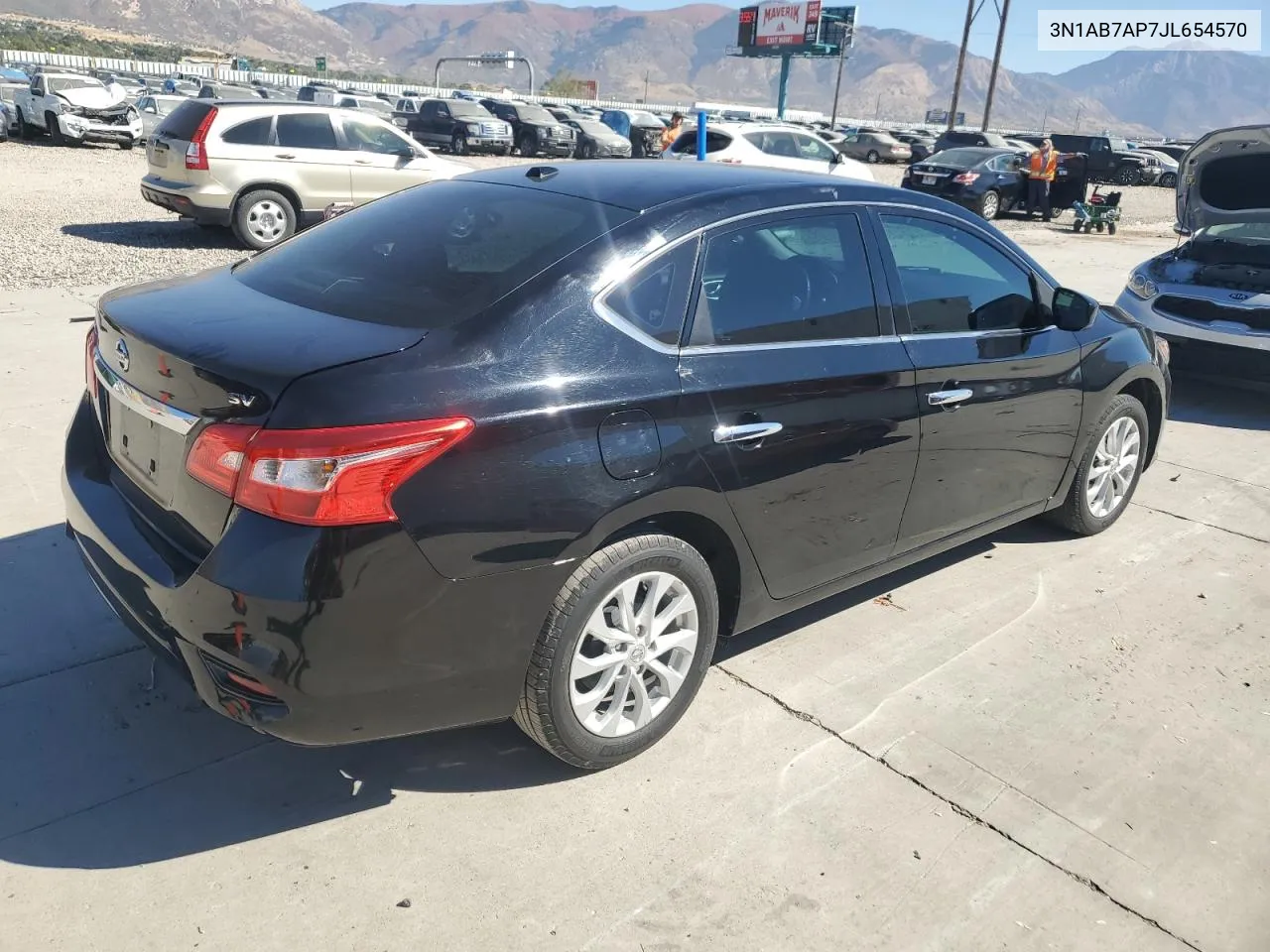 3N1AB7AP7JL654570 2018 Nissan Sentra S