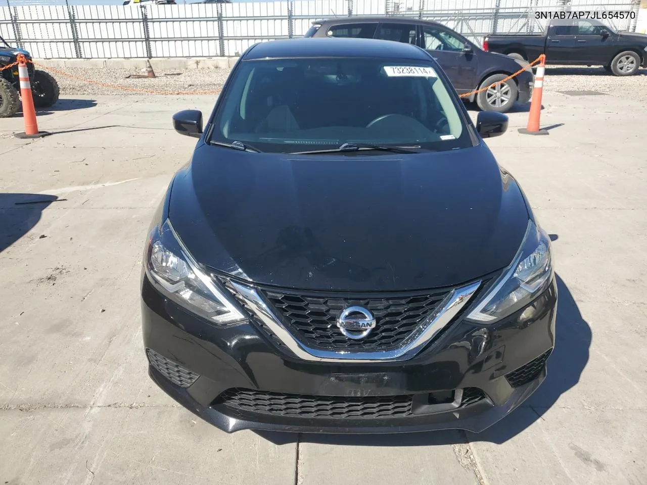 3N1AB7AP7JL654570 2018 Nissan Sentra S