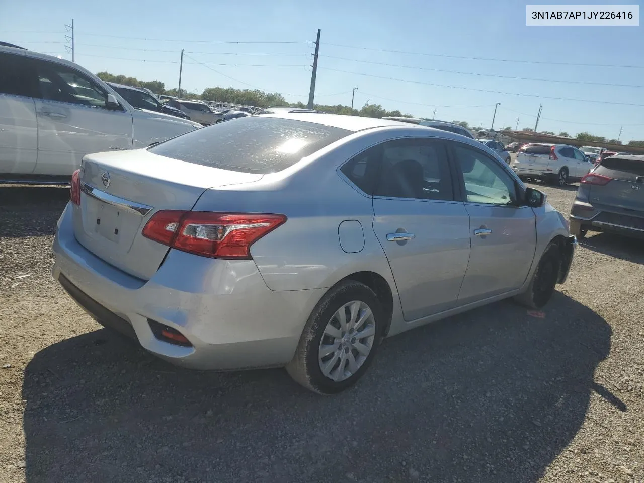 2018 Nissan Sentra S VIN: 3N1AB7AP1JY226416 Lot: 73277774