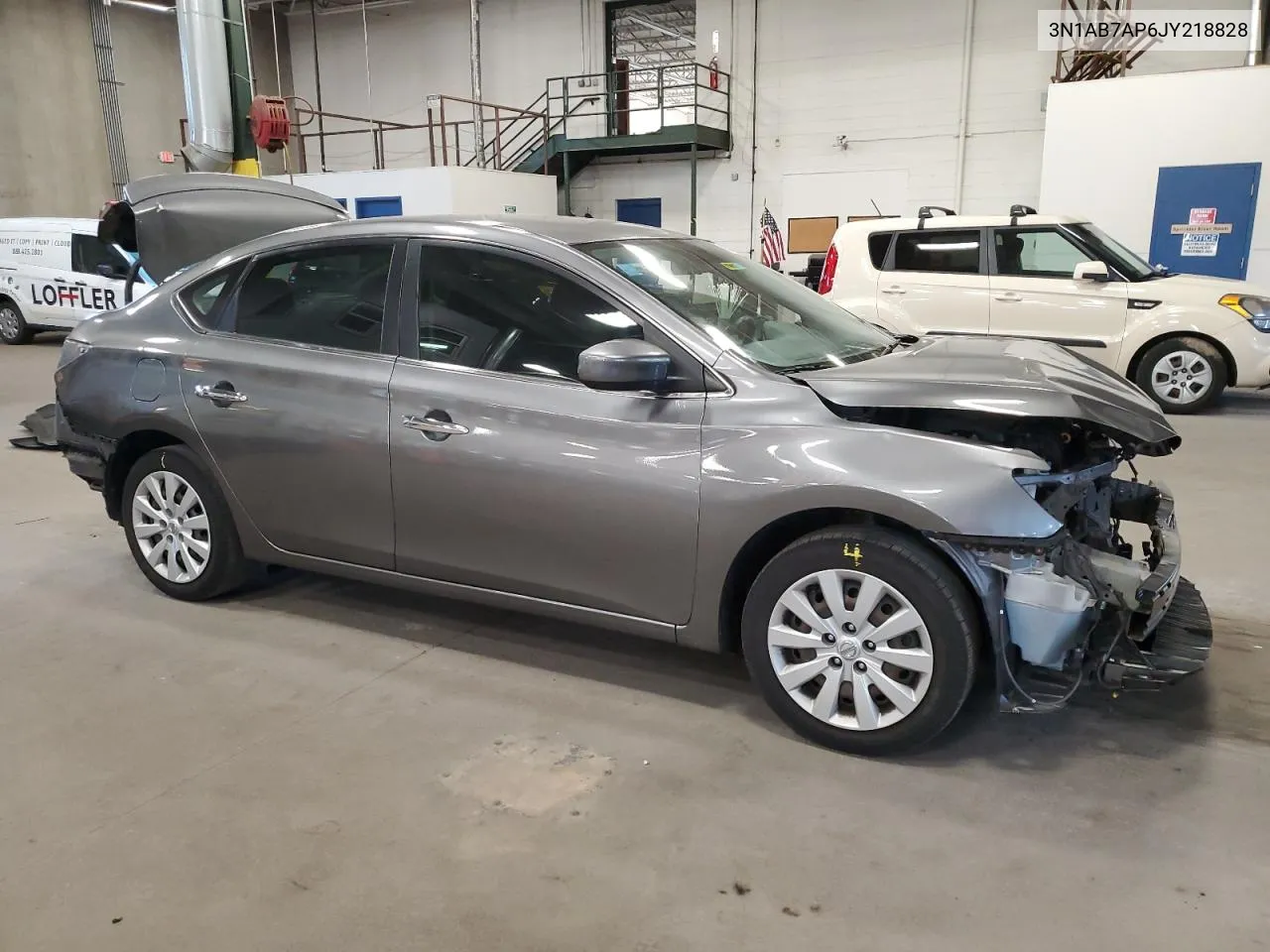 2018 Nissan Sentra S VIN: 3N1AB7AP6JY218828 Lot: 73303824