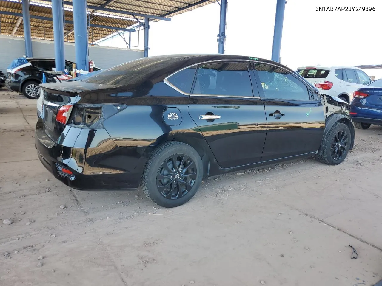 2018 Nissan Sentra S VIN: 3N1AB7AP2JY249896 Lot: 73340924