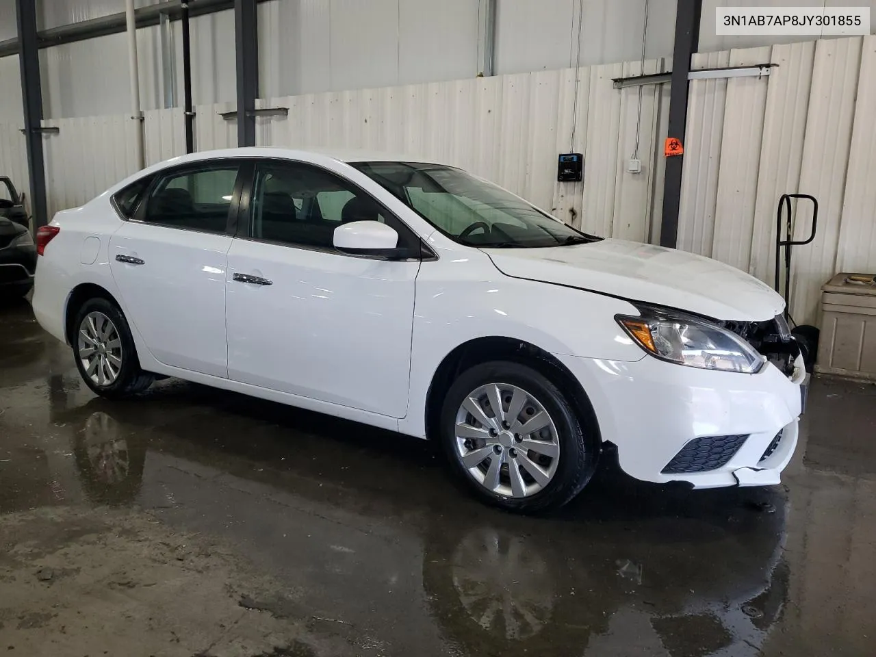 2018 Nissan Sentra S VIN: 3N1AB7AP8JY301855 Lot: 73508434